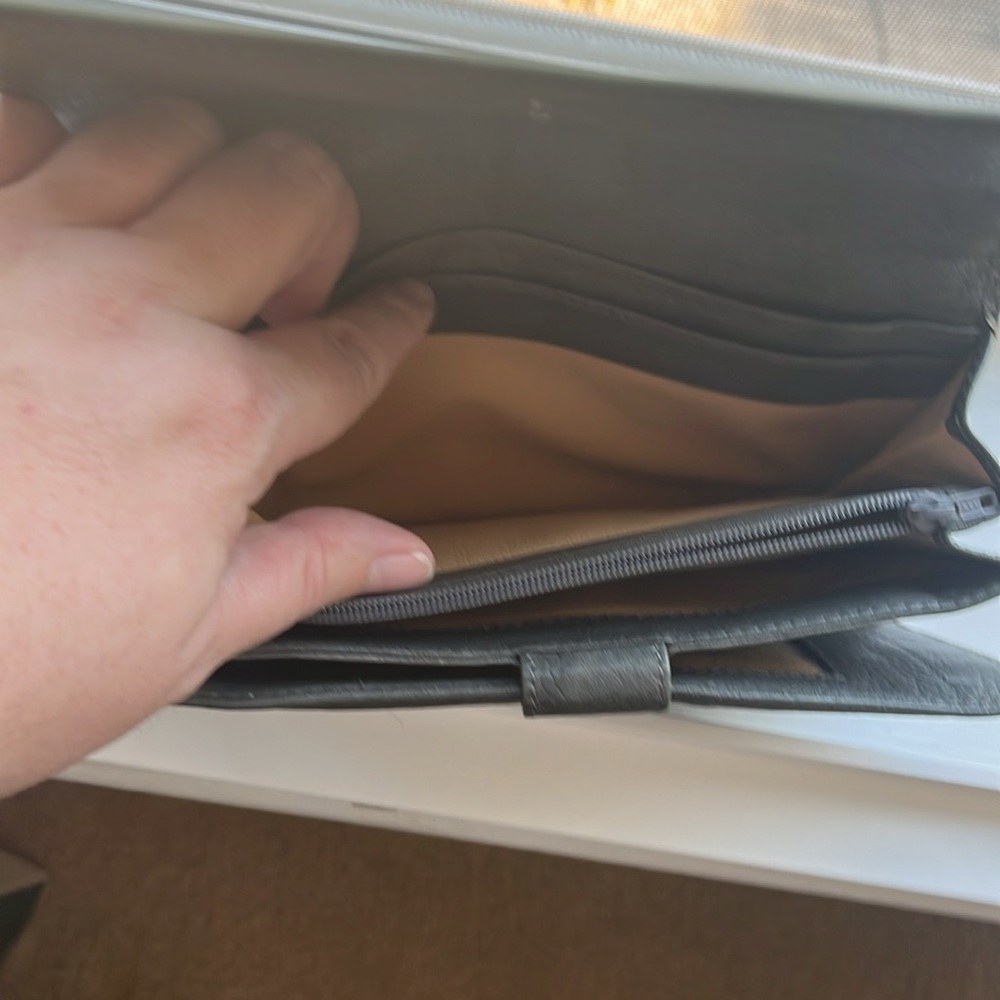 5 compartiments Wallet. Gray - Picture 7 of 15